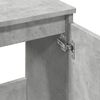 vidaXL Sink Cabinet Concrete gray Engineered wood, metal
