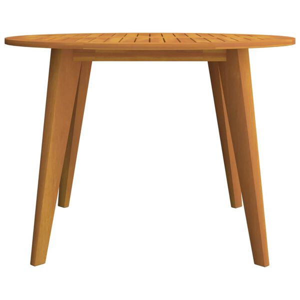 vidaXL Garden Table Brown Solid Acacia Wood Medium Durable