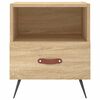 vidaXL Bedside Cabinet Set of 2 Sonoma Oak