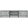 vidaXL TV Cabinet Grey Sonoma Engineered wood, metal Large TV Cabinet