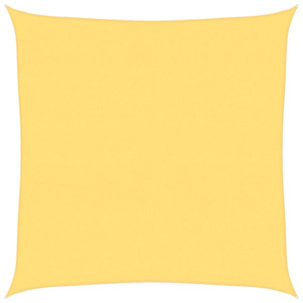 vidaXL Sunshade Sail 1.75 oz/ft&sup2; Beige 19.7x19.7' HDPE