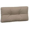 vidaXL Pallet Cushion Set of 5 Taupe 100% polyester