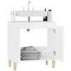 vidaXL Sink Cabinet White Engineered wood Medium Bathroom Cabinet