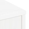 vidaXL Side Cabinet White