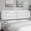 vidaXL Headboard Cushion White