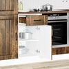 vidaXL Kitchen Base Cabinet Smoked Oak Engineered Wood Standard