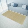 vidaXL Carpet Natural bamboo color Bamboo surface with polypropylene borders