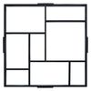 vidaXL Pavement Molds 2 pcs 19.8"x19.8"x1.7" Plastic
