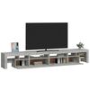 vidaXL TV Cabinet Concrete grey Engineered wood Large TV Cabinet