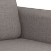 vidaXL 2-seater Sofa Taupe Polyester Compact 2-Seater Sofa Rectangular