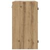 vidaXL Wall Cabinet Wall-mounted Artisan Oak 26.77 x 14.57 x 26.97 in