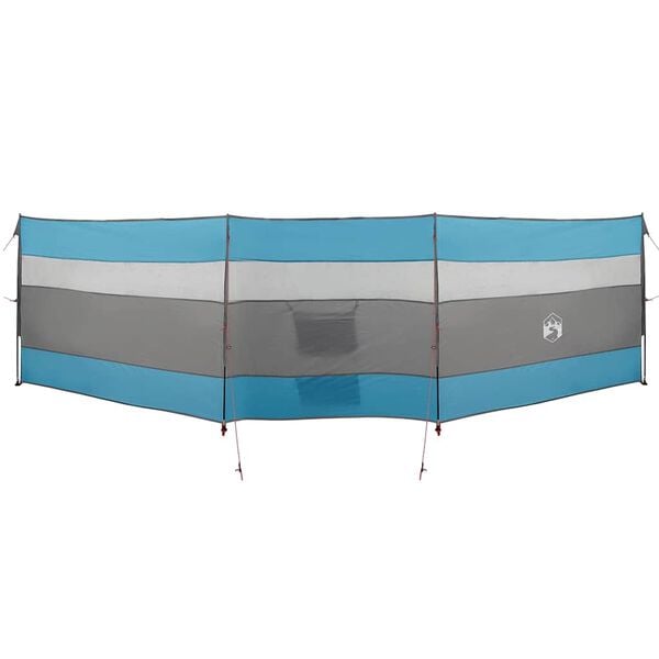 vidaXL Camping Windbreak Blue 200.0x51.2" Waterproof
