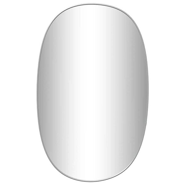 vidaXL Wall Mirror Silver 31.5"x19.7"