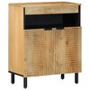 vidaXL Sideboard Mango desert brown Solid Mango Wood 23.6 x 13.0 x 29.5 in