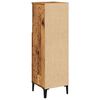 vidaXL Bathroom Cabinet Old wood Engineered wood, metal Fits bathrooms