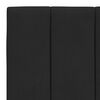 vidaXL Bed Frame Black Velvet Twin Bed Frame Rectangular Modern