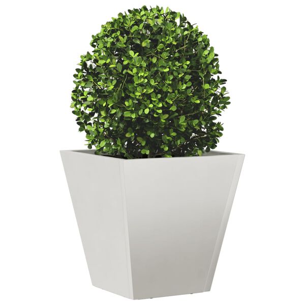 vidaXL Patio Planter 11.8x11.8x11.8" Stainless Steel