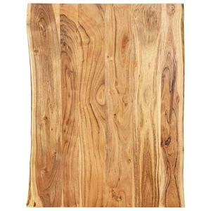 vidaXL Table Top Natural wood Solid acacia wood 31.5x Durable