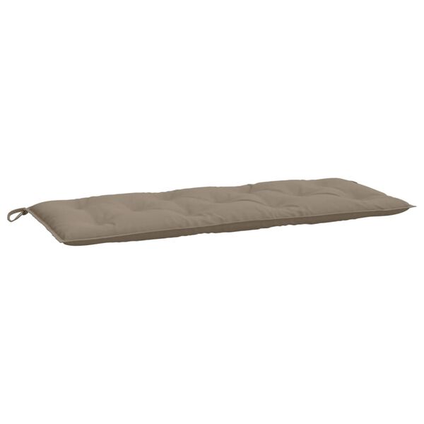 vidaXL Garden Bench Cushion Taupe Oxford fabric (100% polyester)