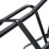 vidaXL Saddle Rack Black Powder-coated steel Compact Foldable