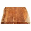 vidaXL Table Top 43.3"x23.6"x1" Rectangular&nbsp;Solid Wood Acacia Live Edge