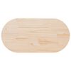 vidaXL Table Top Natural Pine Solid Pine Wood Medium Tough Table Top