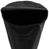 vidaXL Water Tank Black PVC Medium Collapsible Water Tank