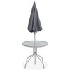 vidaXL Outdoor Dining Set Grey