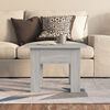 vidaXL Coffee Table Gray Sonoma Engineered wood Standard Modern