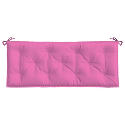 vidaXL Garden Bench Cushion Pink 47.2"x19.7"x2.8" Fabric
