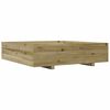 vidaXL Garden Planter Natural Wood Treated Pine Wood Tough