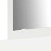 vidaXL Dressing Table White 39.37 x 15.75 x 27.56 in Engineered Wood