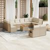 vidaXL Garden Sofa Set Beige