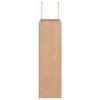vidaXL Paper Bags 50 pcs with Handles Brown 8.3x4.3x14.2"