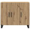vidaXL Sideboard Artisan Oak 35.43 x 13.39 x 31.50 in Engineered Wood