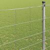 vidaXL Field Fence Silver 82.02 x 5.25 ft Galvanised steel