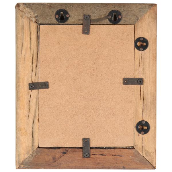 vidaXL Photo Frame Set of 2 Unique, as reclaimed wood
