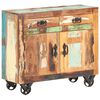 vidaXL Sideboard Multicolor Solid reclaimed wood Medium Sideboard