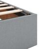 vidaXL Ottoman Bed Frame Light Grey
