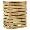 vidaXL Composter Set of 3 Green Treated Pinewood 31.5x19.7x39.4 in