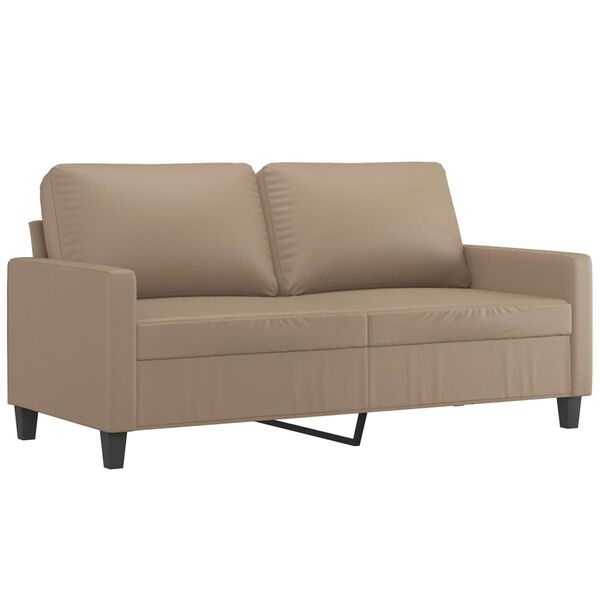 vidaXL 2-seater Sofa Cappuccino