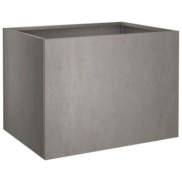 vidaXL Planter Rusty Corten steel Medium Decorative Inlays Planter