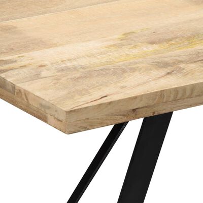 vidaXL Dining Table 55.1"x31.4"x29.9" Solid Mango Wood