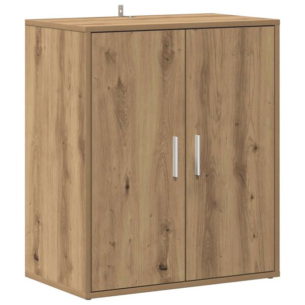 vidaXL Shoe Cabinet Artisan Oak Engineered Wood Medium Shoe Cabinet