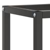 vidaXL Work Bench Frame Matte black and matte red Powder-coated metal