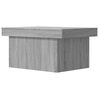 vidaXL Coffee Table Grey Sonoma Engineered Wood Medium Coffee Table