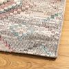 vidaXL Rug Multicolor 100% Polypropylene 63 x 90.6 in UV-resistant Rug