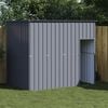 vidaXL Dog House Anthracite Galvanized Steel 84.3 x 60.2 x 71.3 in