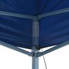 vidaXL Marquee Blue 600D Oxford fabric with PVC coating, Powder-coated steel