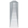 vidaXL Gabion Basket Silver Galvanized Iron Large Heavy Weight Endurance